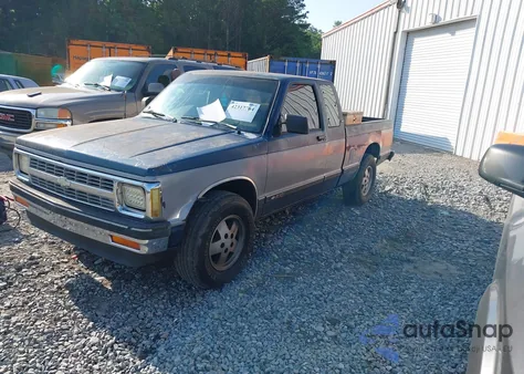 1991 Chevrolet S Truck S10 из США, поврежденный, VIN 1GCDT19Z3M8281315